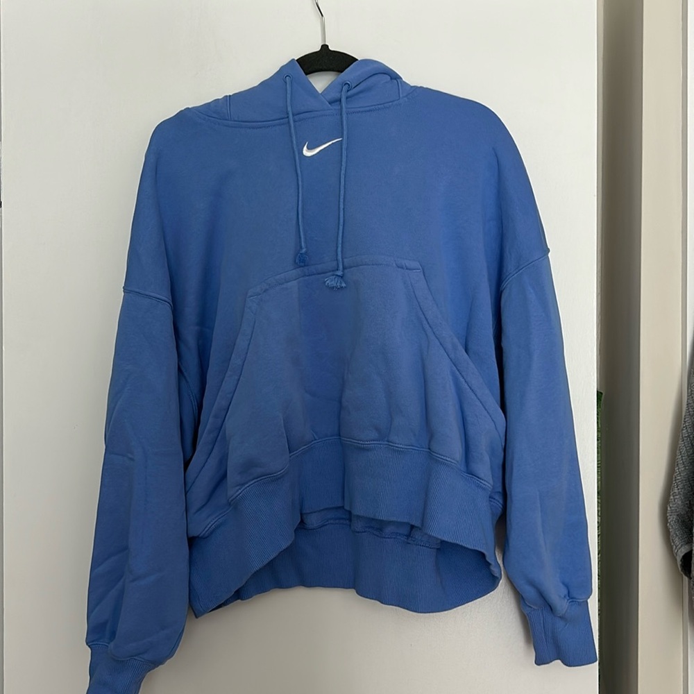 Nike Light Blue Hoodie